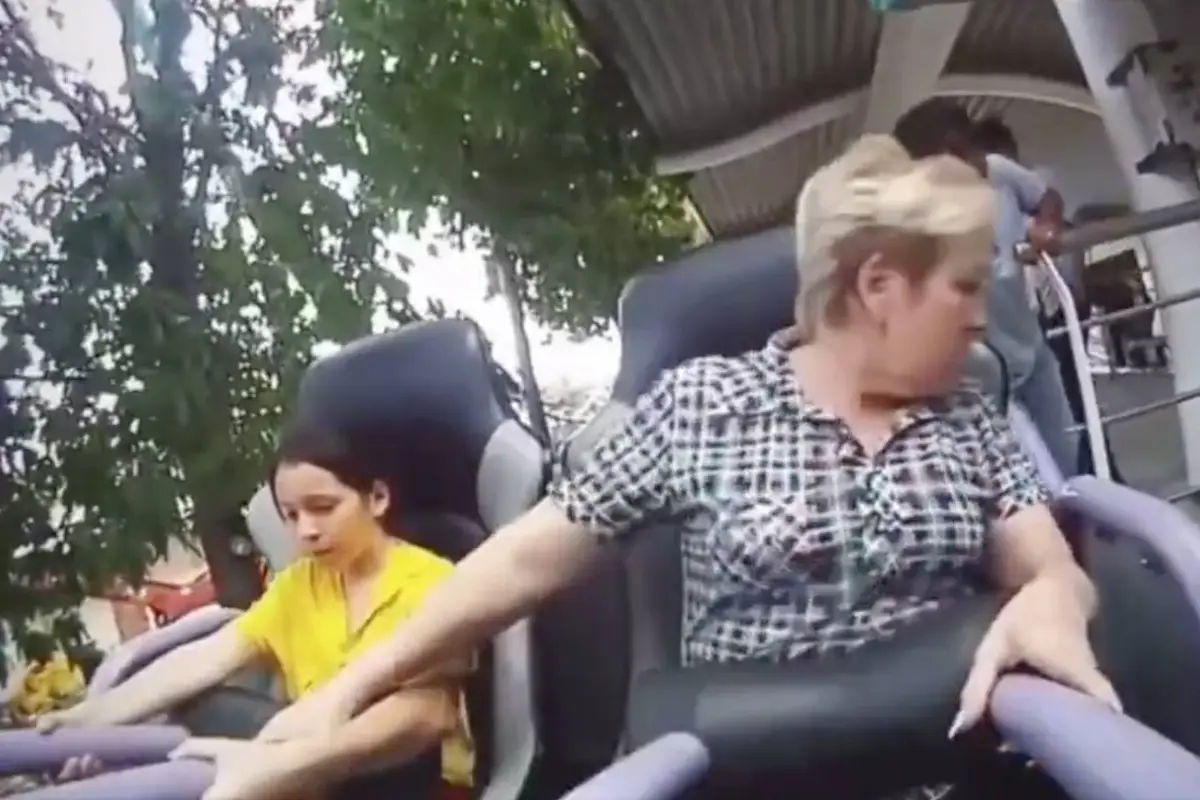 El susto del año., Captura de pantalla video X.