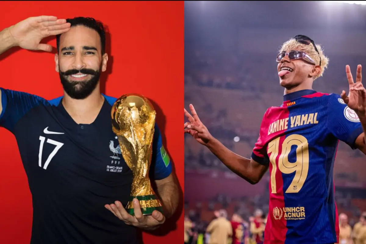 El exfutbolista francés Adil Rami ha vuelto a estar en el foco mediático tras una serie de declaraciones incendiarias contra la joven promesa del FC Barcelona, Lamine Yamal - Instagram