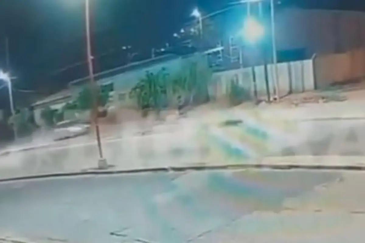 Cristian Flores era el nombre del joven de 32 años que perdió., Captura de pantalla video X.