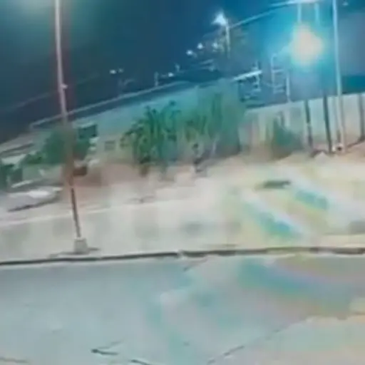 Cristian Flores era el nombre del joven de 32 años que perdió. ,Captura de pantalla video X.