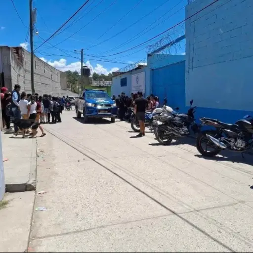 Violencia en escuela de Huehuetenango. ,Redes sociales.