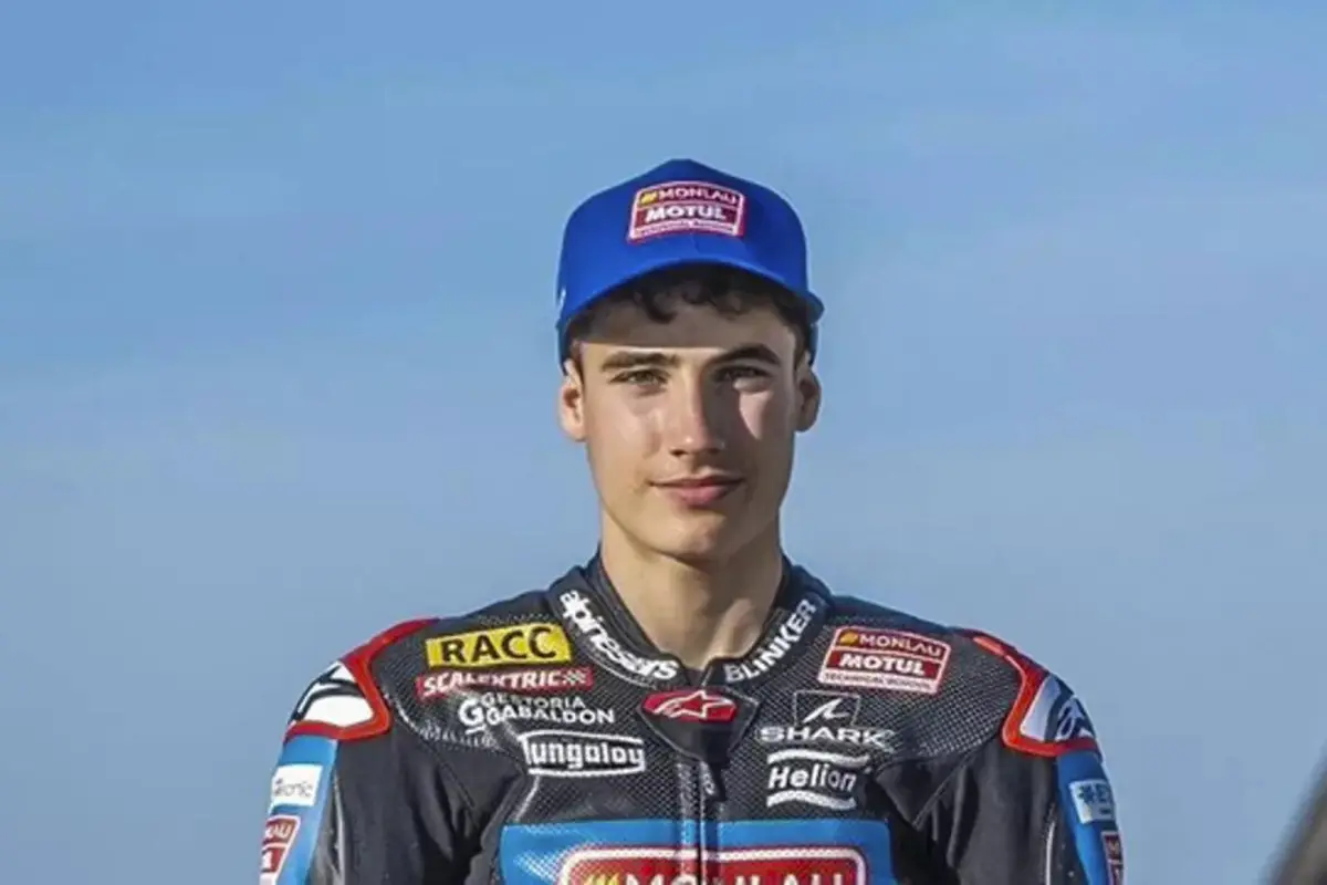 El motociclismo español está de luto tras confirmarse el fallecimiento de Pau Alsina, joven piloto catalán de apenas 17 años - EFE