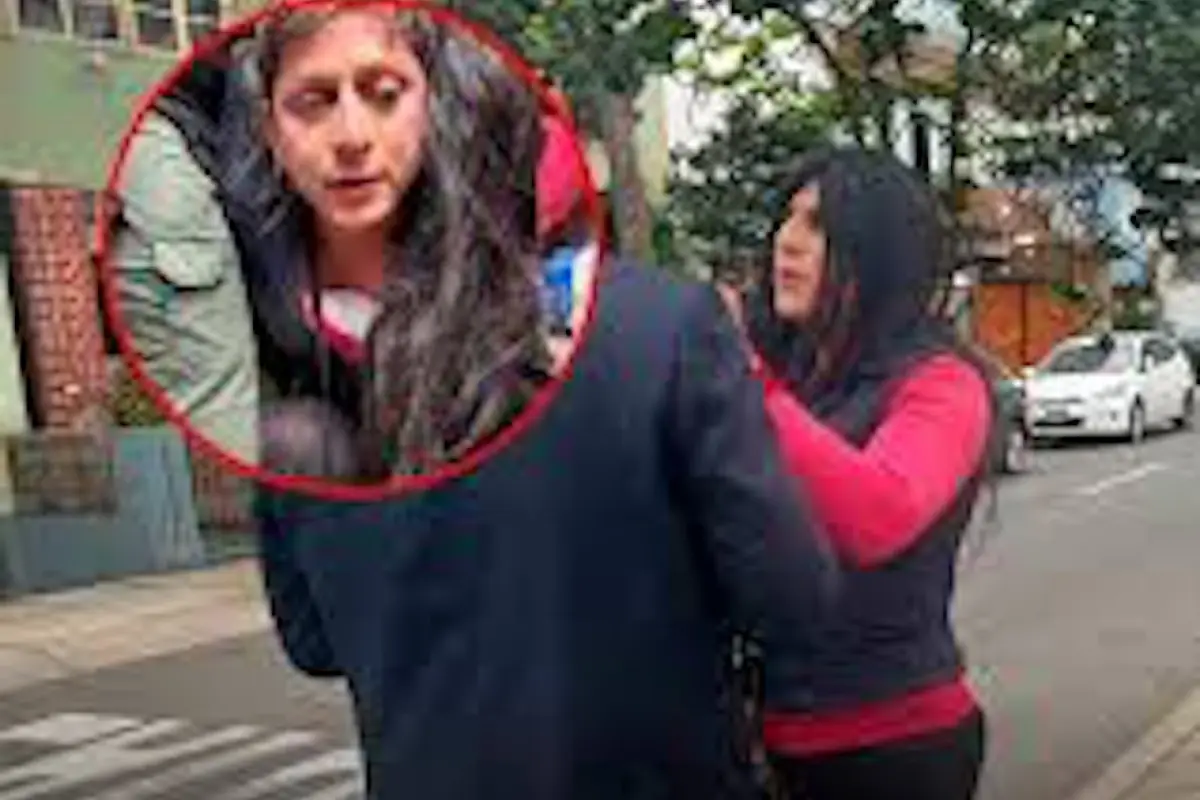 Hombre detenido, Captura de pantalla video X.