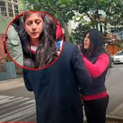 Hombre detenido ,Captura de pantalla video X.