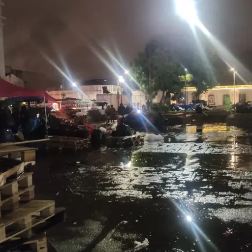 STEG empieza a desmontar su campamento. ,Cortesía.