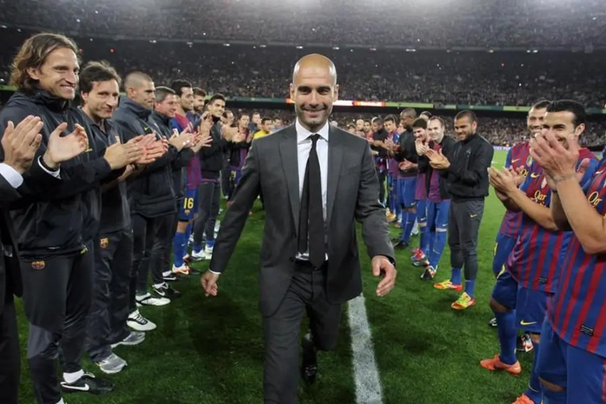 Pep Guardiola en su paso como técnico del FC Barcelona - FC Barcelona