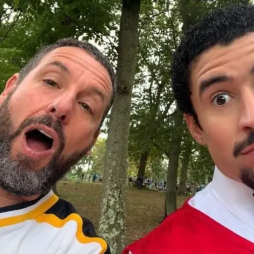 Adan Sandler y Bad Bunny ,Redes sociales