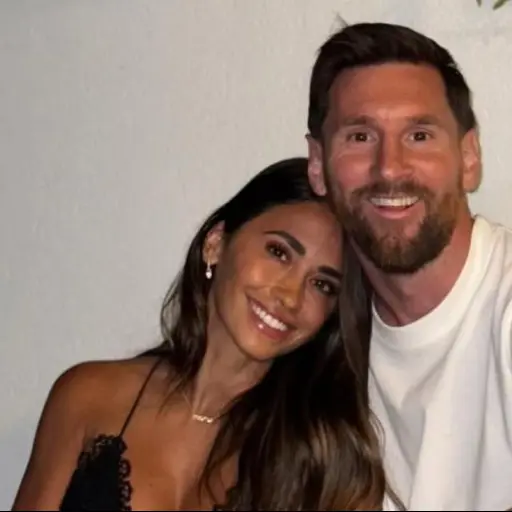 Messi y Antonela ,Instagram