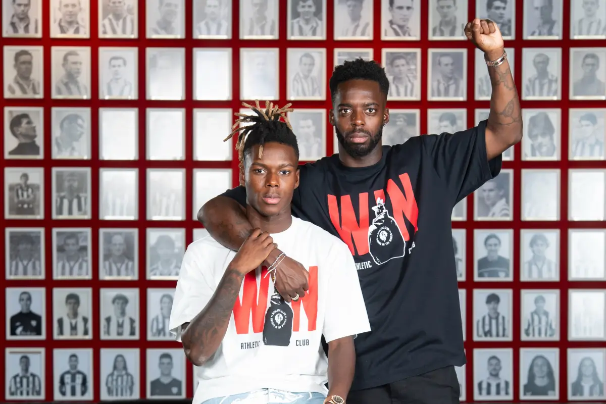 Hermanos Williams, jugadores del Athletic Club de Bilbao - Athletic Club