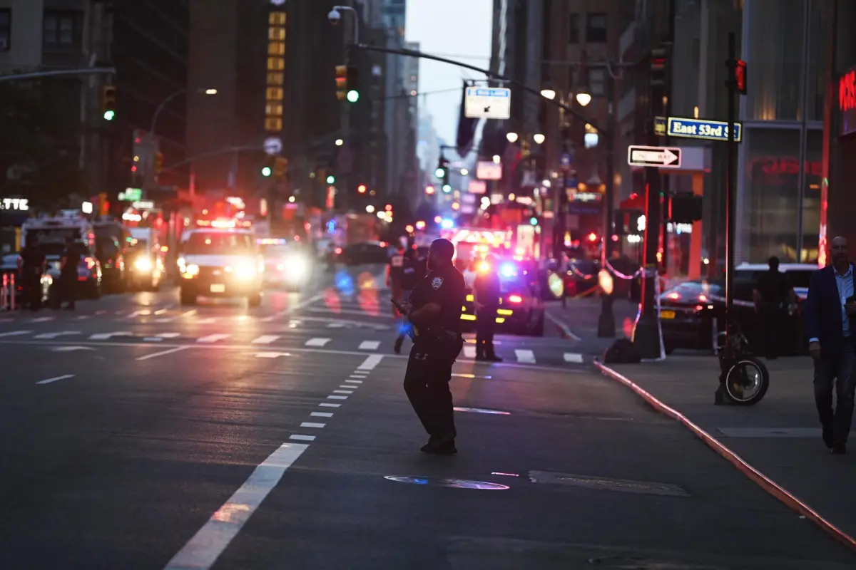 Tiroteo en Manhattan, Nueva York, EFE