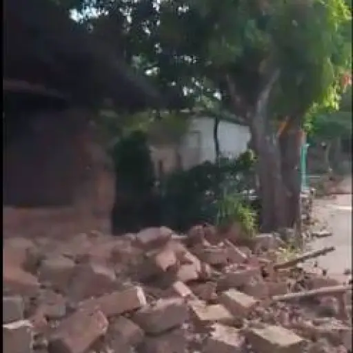 Daños en viviendas en Jutiapa ,Captura de video