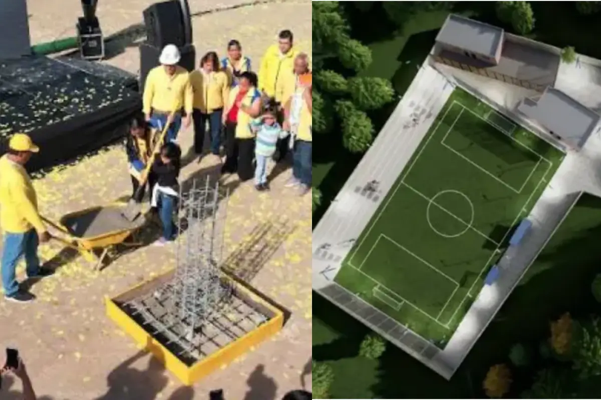 Polideportivo en Santa Catarina Pinula, 