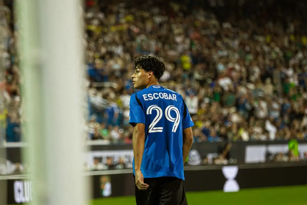 Olger Escobar, futbolista del CF Montreal - instagram @olgerescobar