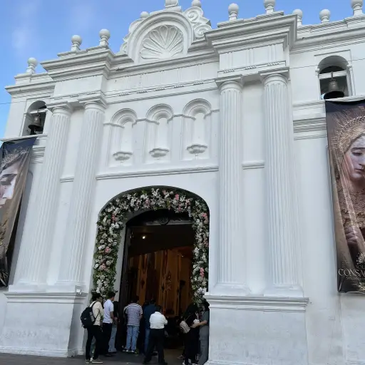 El cortejo procesional saldrá a las 14:00 horas desde la Parroquia Inmaculada Concepción de Villa Nueva, para retornar cerca de la medianoche.  ,Parroquia Inmaculada Concepción de Villa Nueva.