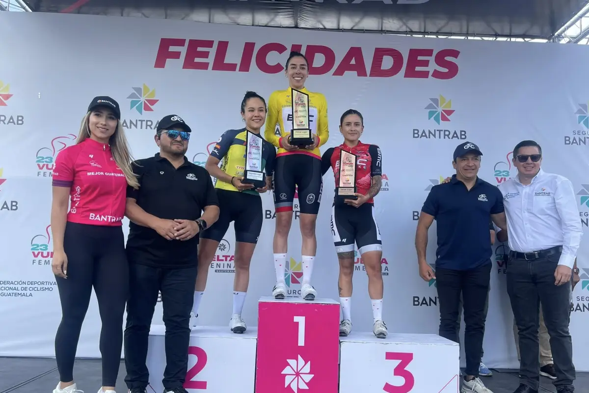 Colombiana Jessica Parra conquista la Vuelta Femenina a Guatemala 2025 - Federación Guatemalteca de Ciclismo