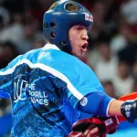 José Santiago gana plata en el kickboxing de Juegos Mundiales 2025t