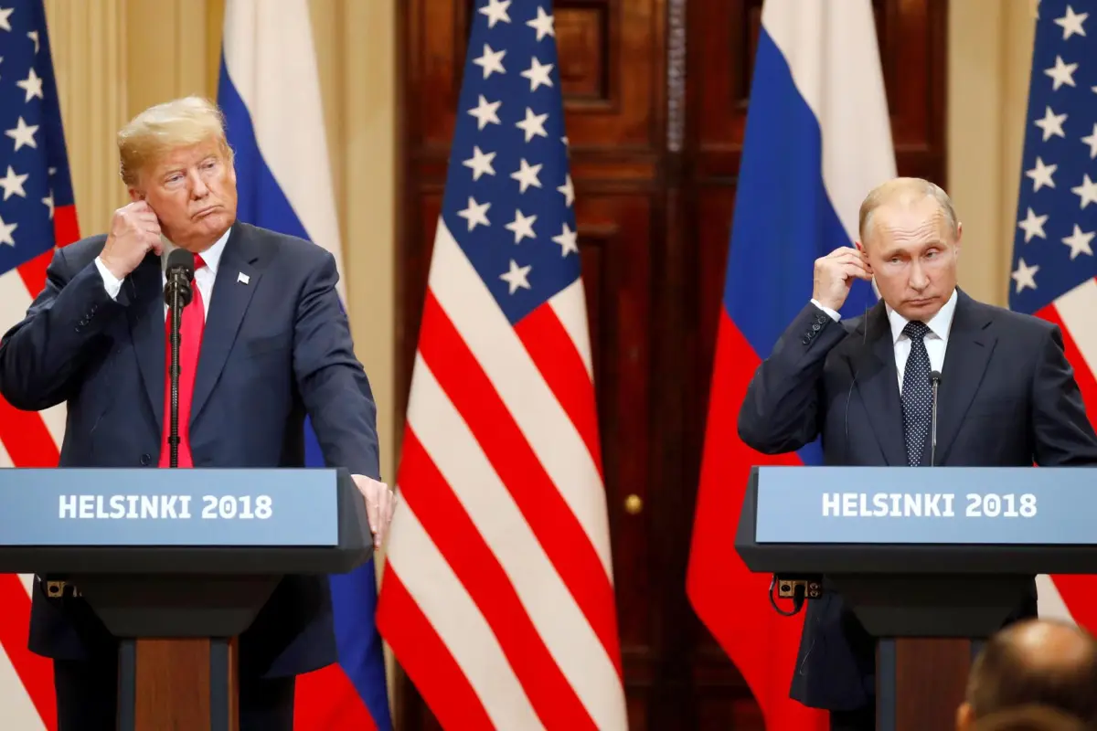 Cumbre Trump-Putin en 2018, EFE