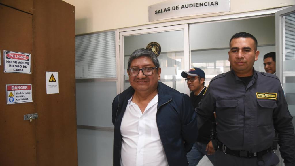 El exdiputado Leocadio Juracán en Tribunales. | Omar Solís/EU