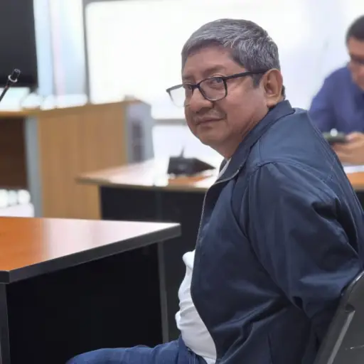 El exdiputado Leocadio Juracán durante la audiencia de motivos de detención. ,Ángel Oliva/EU