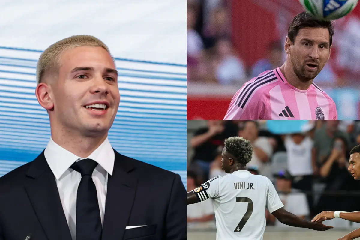 El argentino Franco Mastantuono fue presentado con el Real Madrid 