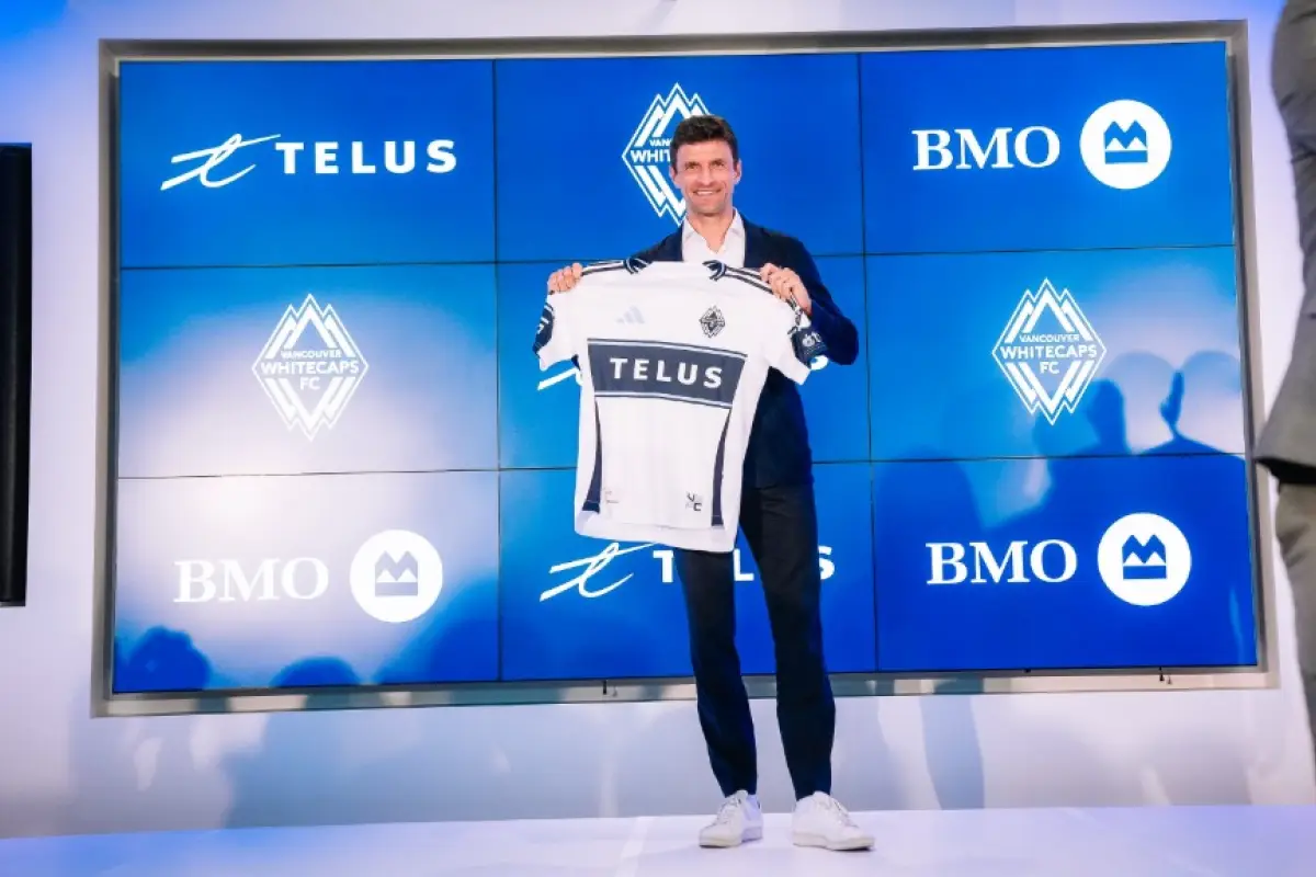 Thomas Müller presentado con el Vancouver Whitecaps 