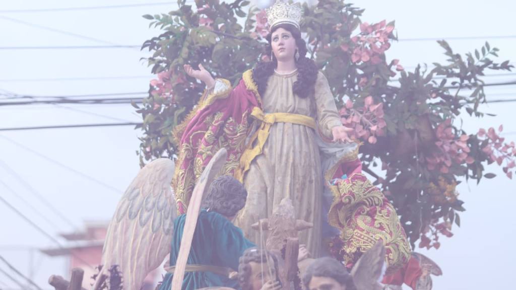 Virgen de la Asunción realiza solemne recorrido desde zona 2 | Álex Meoño