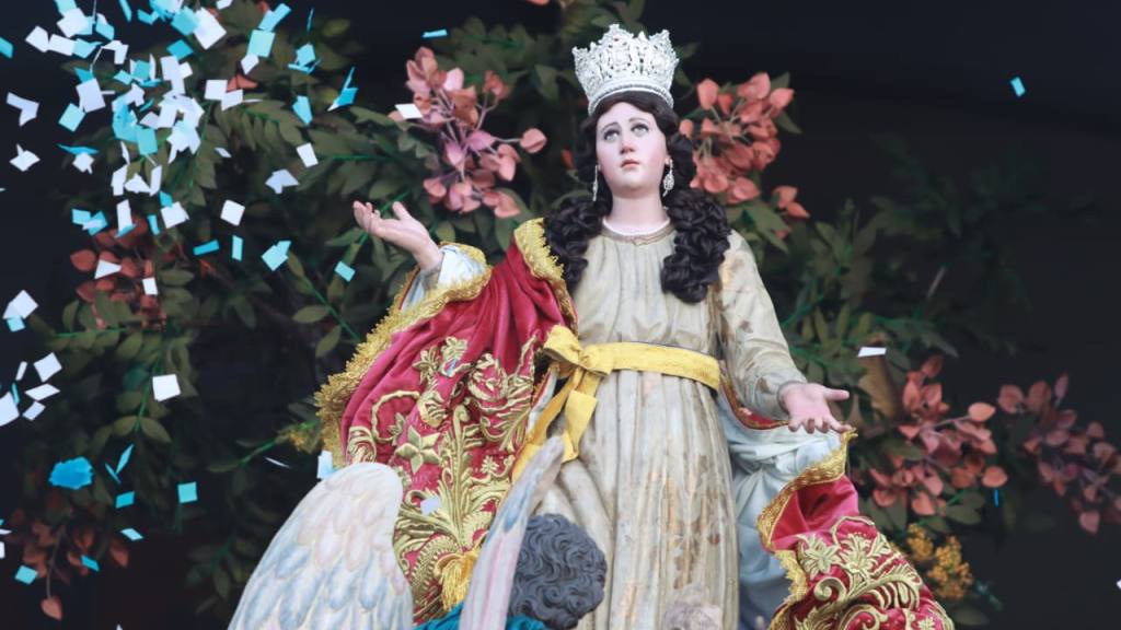 Virgen de la Asunción realiza solemne recorrido desde zona 2 | Álex Meoño