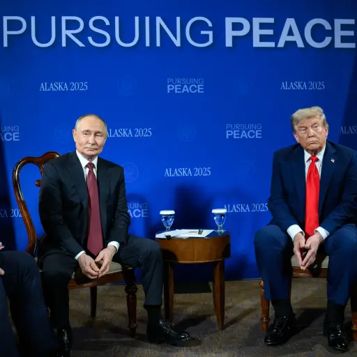 Cumbre en Alaska. ,FOTO X