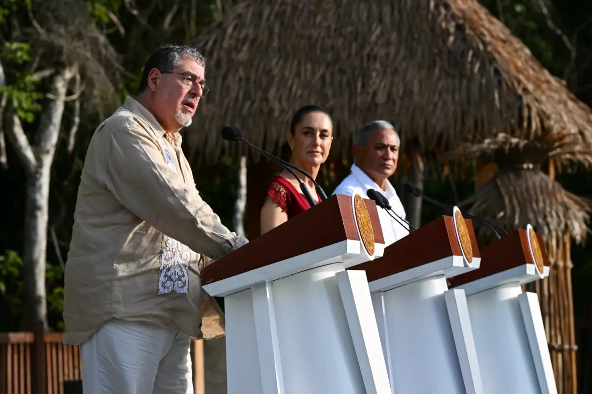 México, Guatemala y Belice firmaron un memorándum de entendimiento para la creación del Corredor Biocultural de la Gran Selva Maya., Foto X