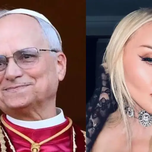 Papa León - Madonna  ,Redes sociales