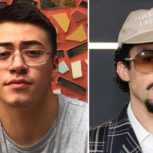 Kevin Mares fan de Bad Bunny ,Redes sociales