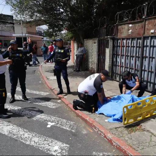 Una de las víctimas de los ataques en zona 5 murió. ,Bomberos Voluntarios