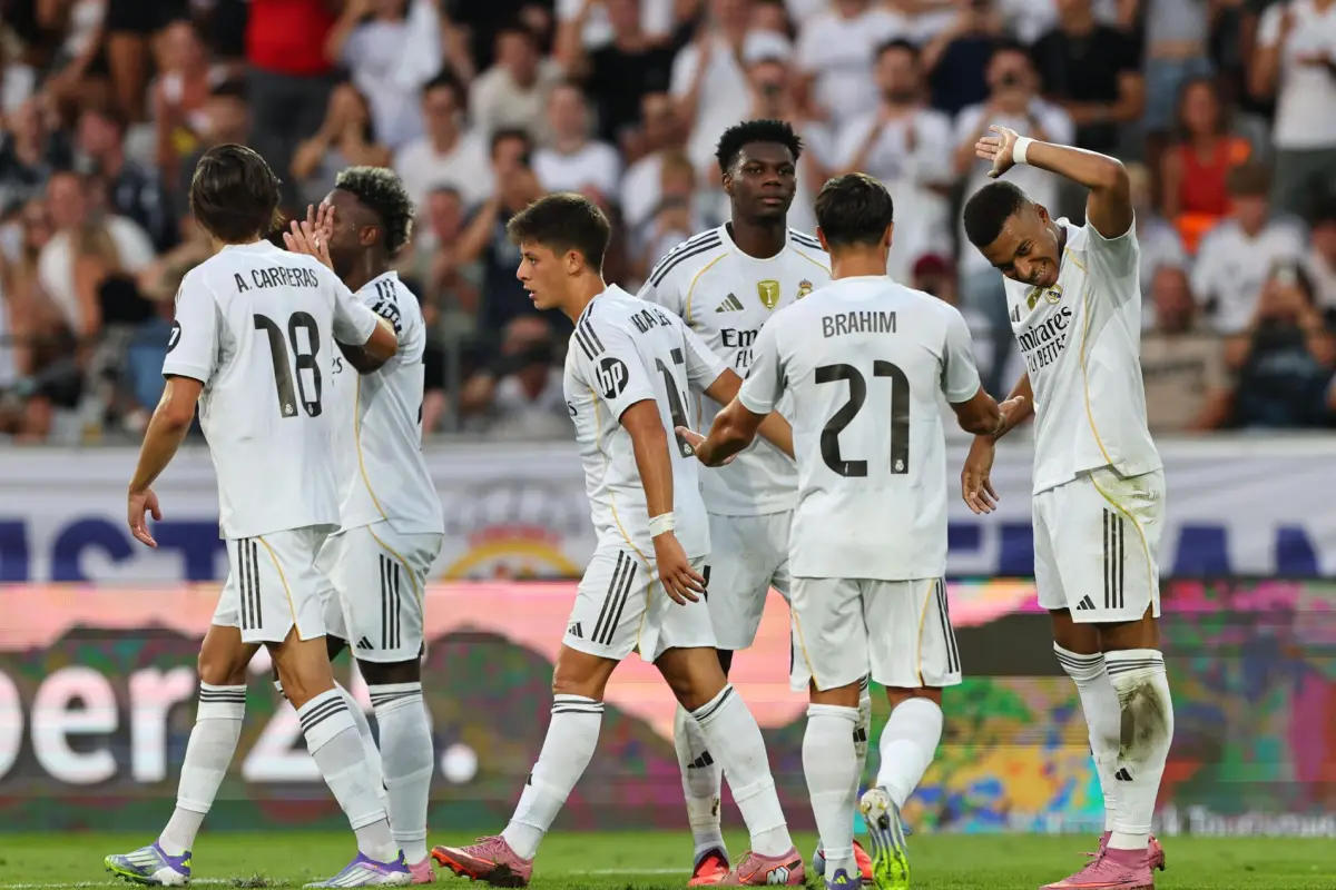 Real Madrid se impuso al WSG Tirol en su único amistoso de pretemporada - EFE