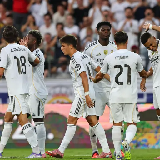 Real Madrid se impuso al WSG Tirol en su único amistoso de pretemporada - EFE