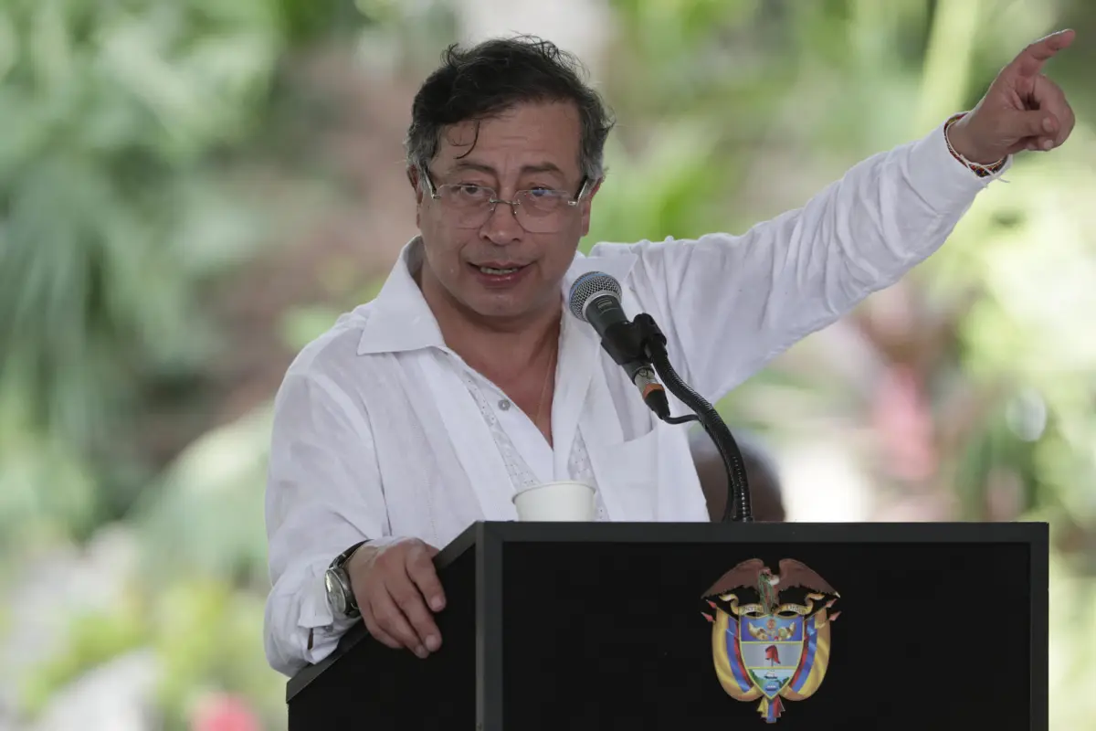 Gustavo Petro, presidente de Colombia, EFE