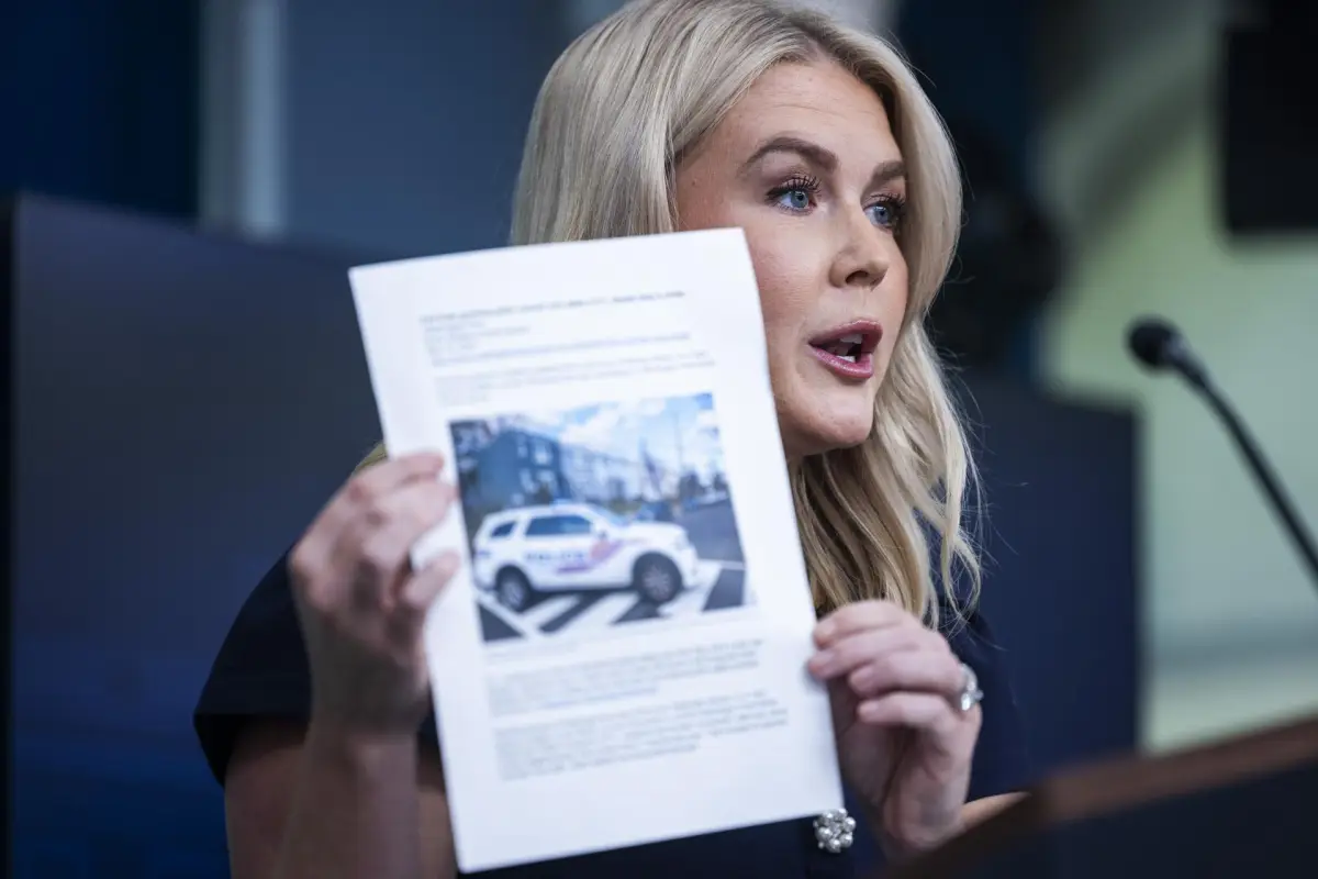 Karoline Leavitt, portavoz de la Casa Blanca, EFE