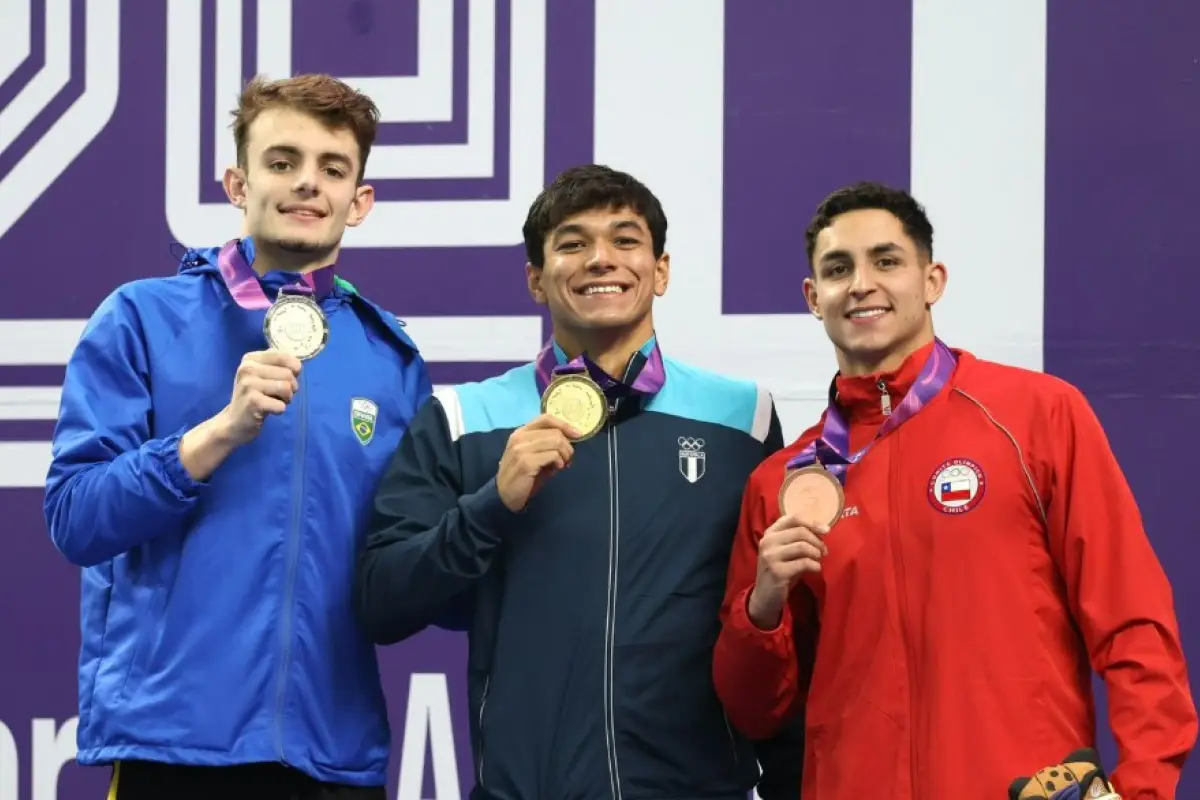 Roberto Bonilla luce el oro de Juegos Panamericanos Junior Asunción 2025 