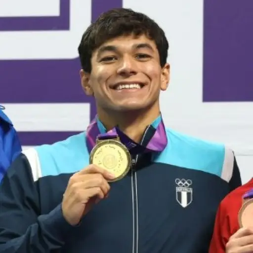 Roberto Bonilla luce el oro de Juegos Panamericanos Junior Asunción 2025 