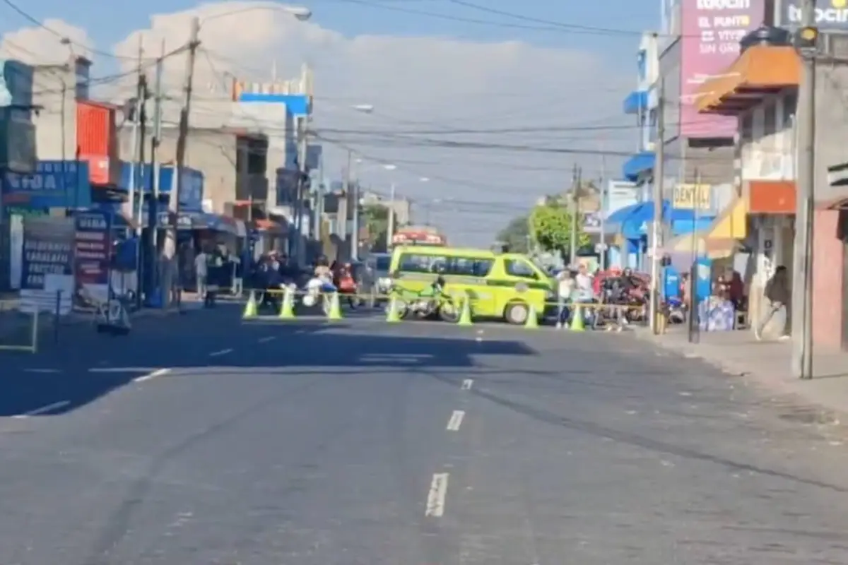 El incidente armado ocurrió en el perímetro de un mercado., Bomberos Municipales
