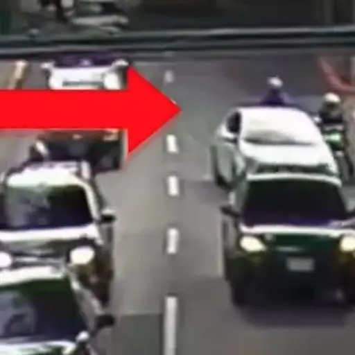 Ataque armado en zona 14. ,Captura de pantalla video X.