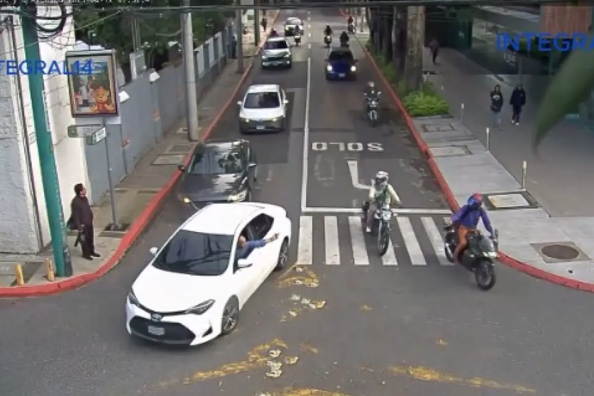 Ataque armado en zona 14 , Captura de video