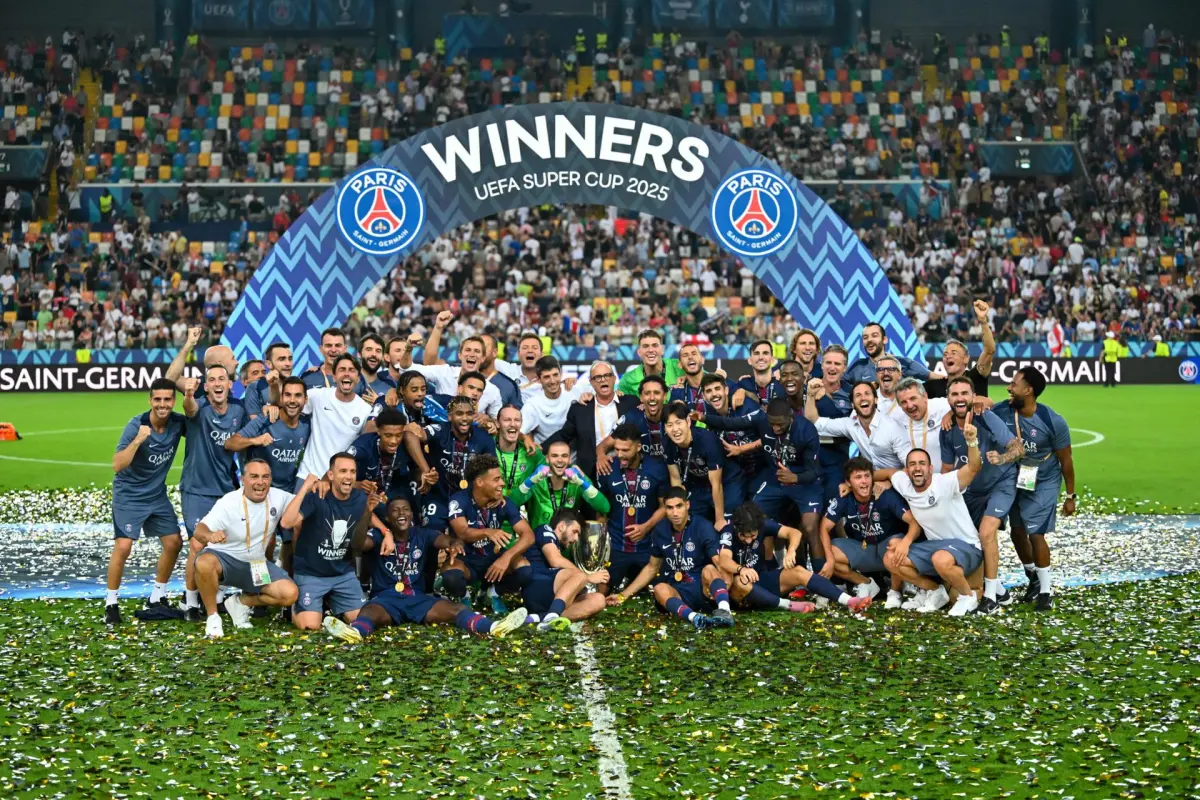 ¡PSG campeón de la Supercopa de Europa 2025! - EFE