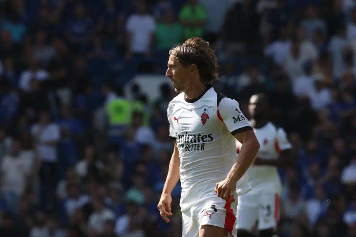 Luka Modric debutó con el AC Milan - AC Milan