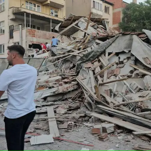 Sismo golpeó el oeste de Turquía, el 10 de agosto de 2025 ,Redes sociales