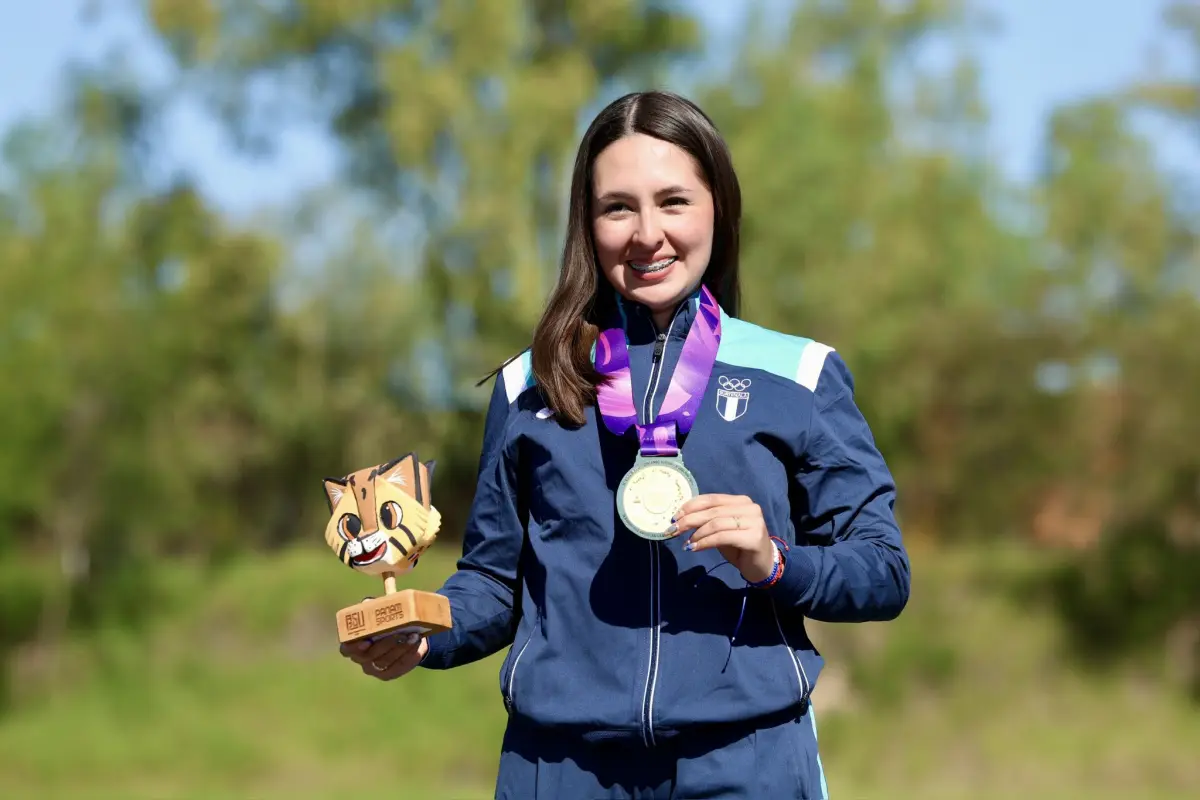 Emily Padilla da el primer oro a Guatemala en Juegos Panamericanos Junior 