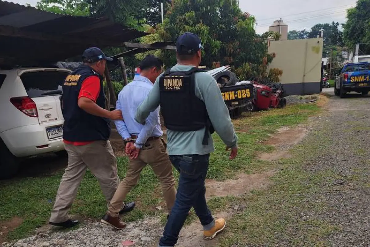 Jesús Chilel Guzmán, supuesto investigador del MP detenido en San Marcos.