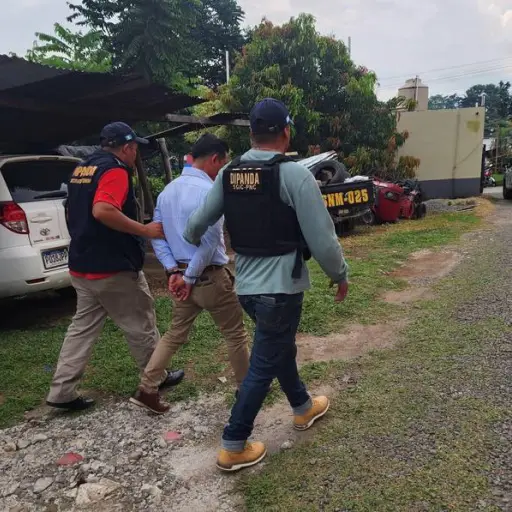 Jesús Chilel Guzmán, supuesto investigador del MP detenido en San Marcos.