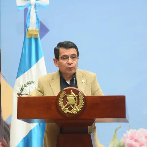 El ministro de Comunicaciones, Miguel Ángel Díaz, durante una conferencia en el Palacio Nacional. ,Omar Solís/Emisoras Unidas