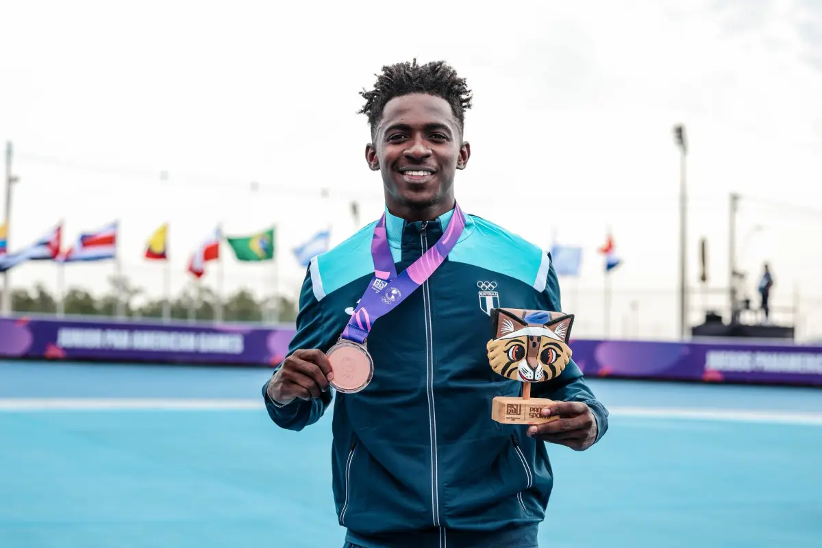 Faberson Bonilla conquista el bronce en los Juegos Panamericanos Junior - COG