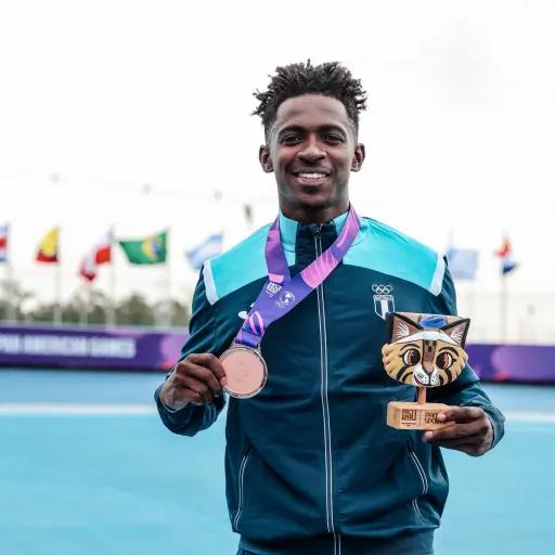 Faberson Bonilla conquista el bronce en los Juegos Panamericanos Junior - COG